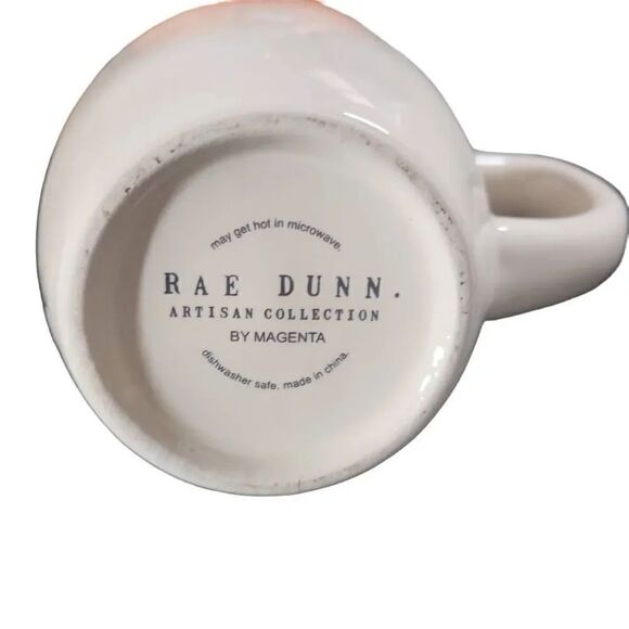 Rae Dunn White Red "Joy" Holiday Coffee Mug - Picture 3 of 3